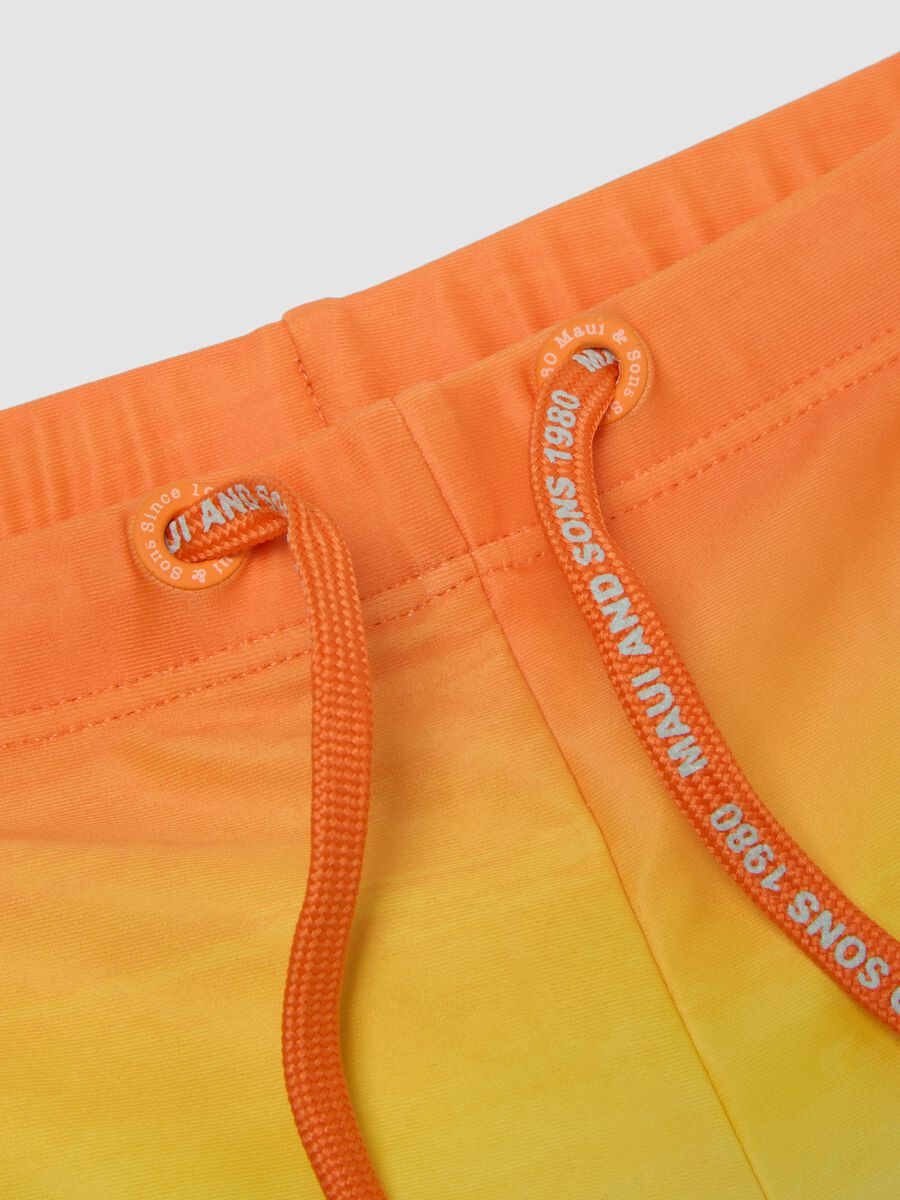 Kids&rsquo; multicolour stretch swim briefs with print_2