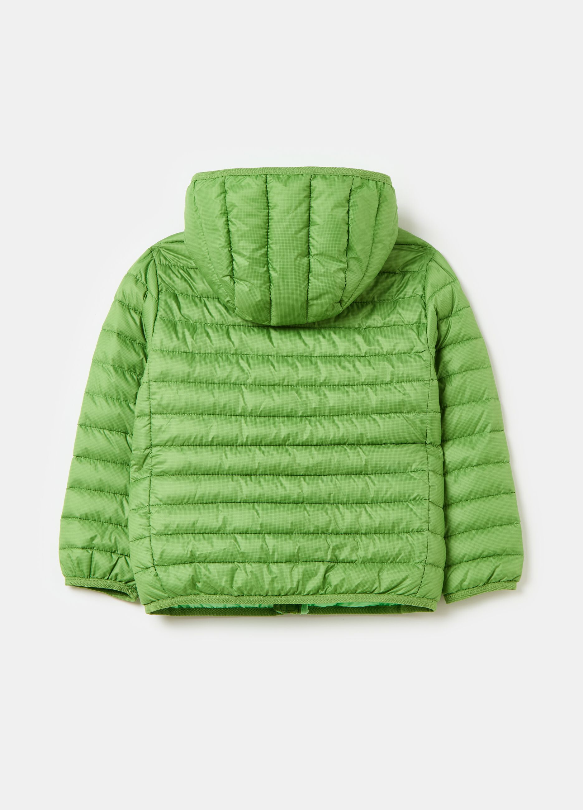 Piumino ultralight con cappuccio