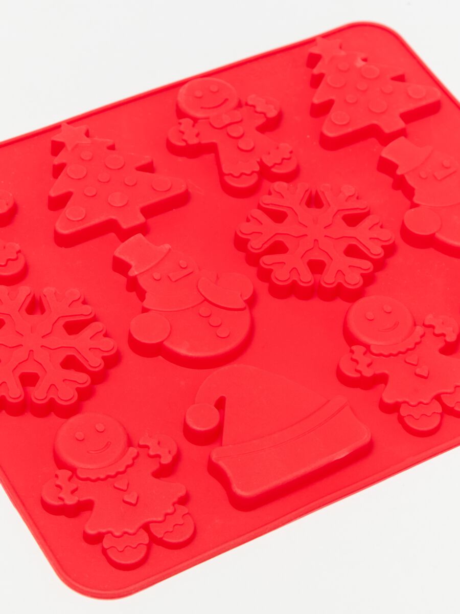 Stampo in silicone con formine natalizie_1