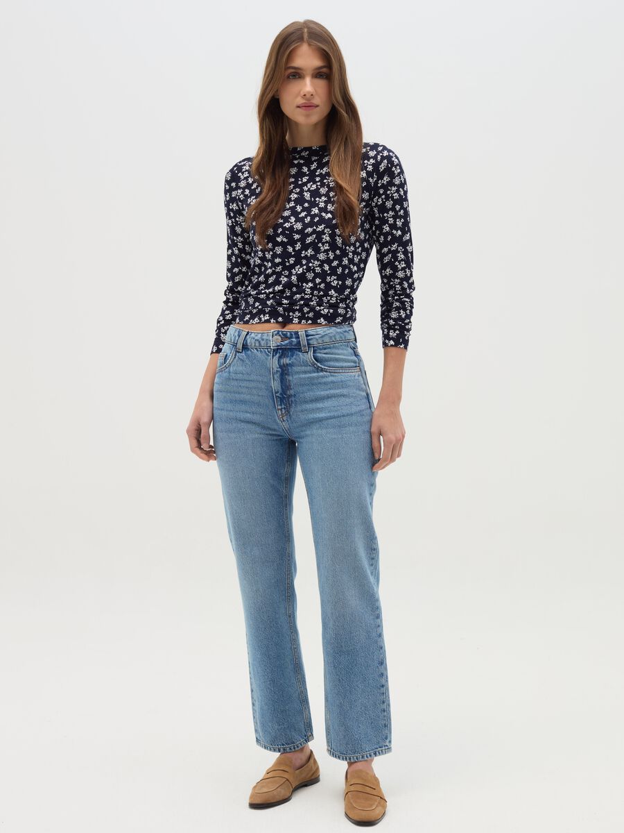 Long-sleeved T-shirt with print_1