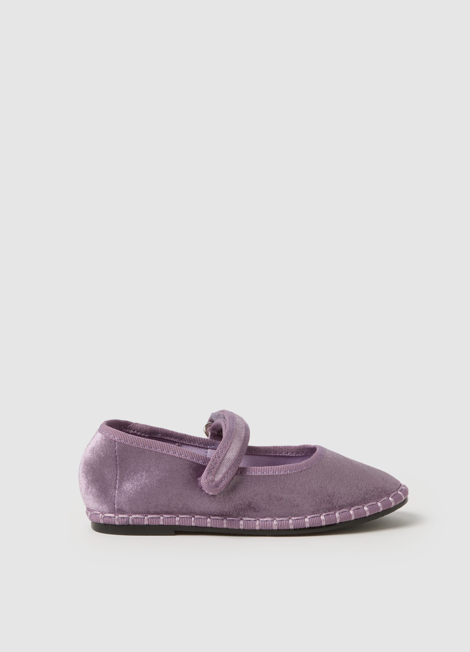 Girls' purple Friulane shoes
