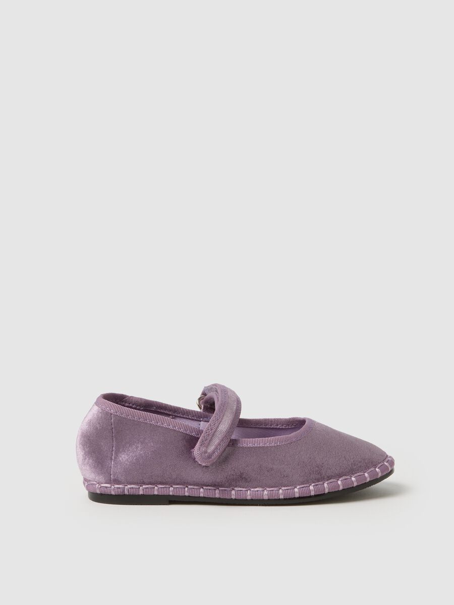Girls' purple Friulane shoes_0