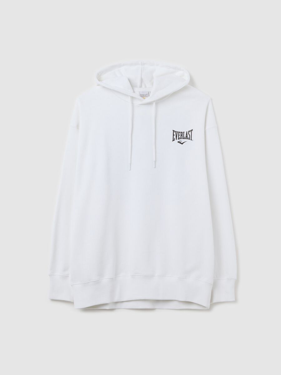 Oversize sweatshirt with hood and print_4