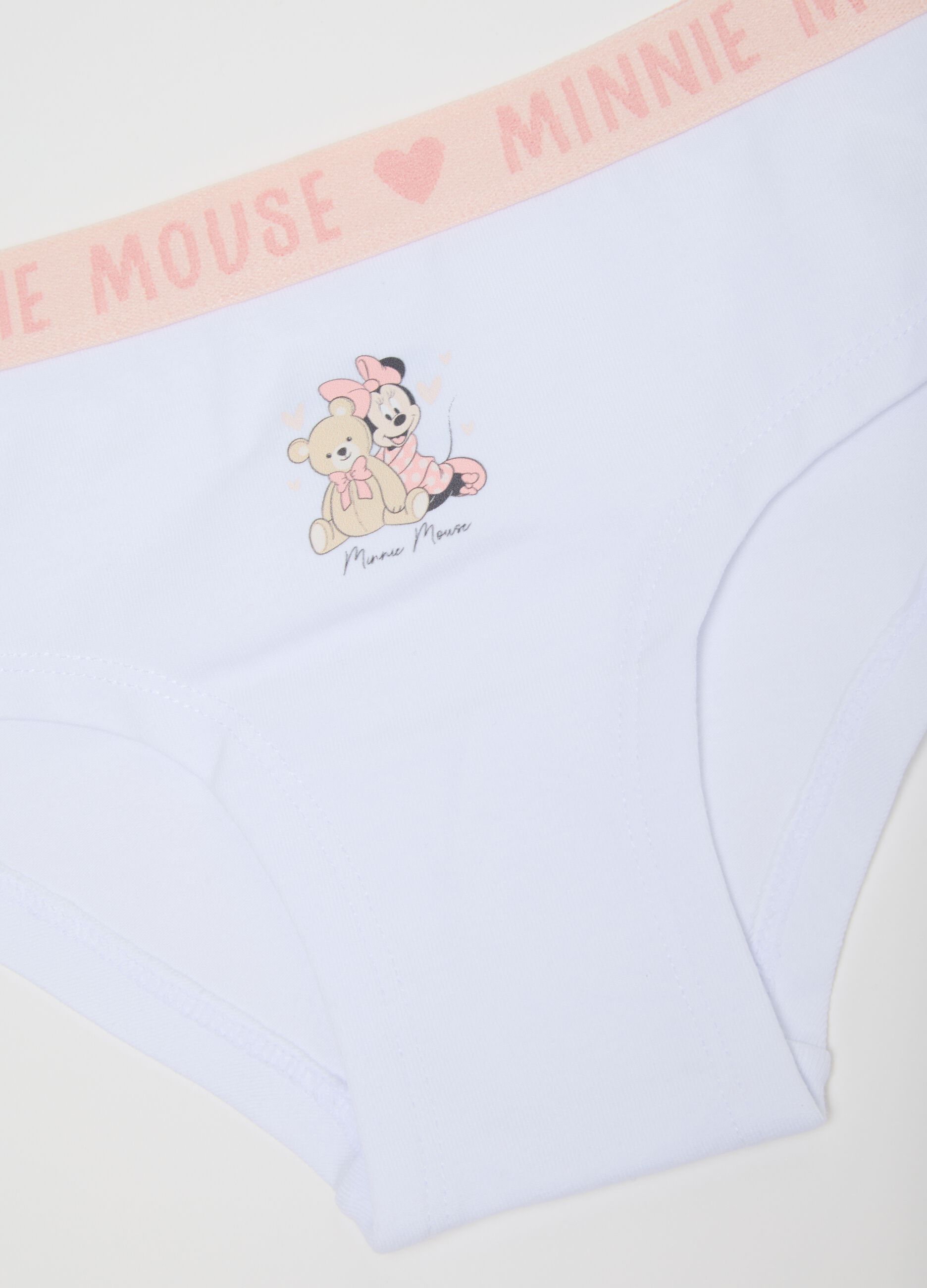 Set of multicolour stretch cotton girl's panties tripack