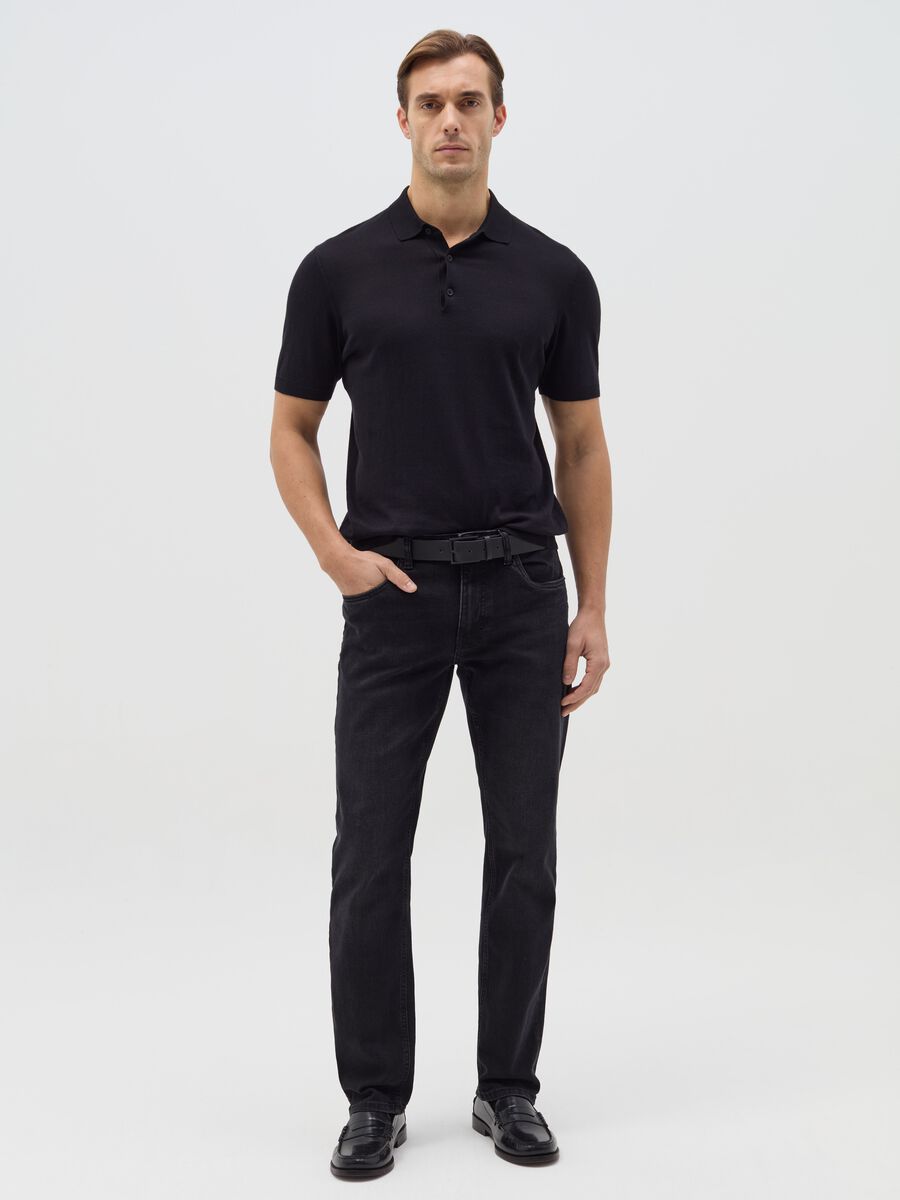 Comfort-fit stretch jeans_0