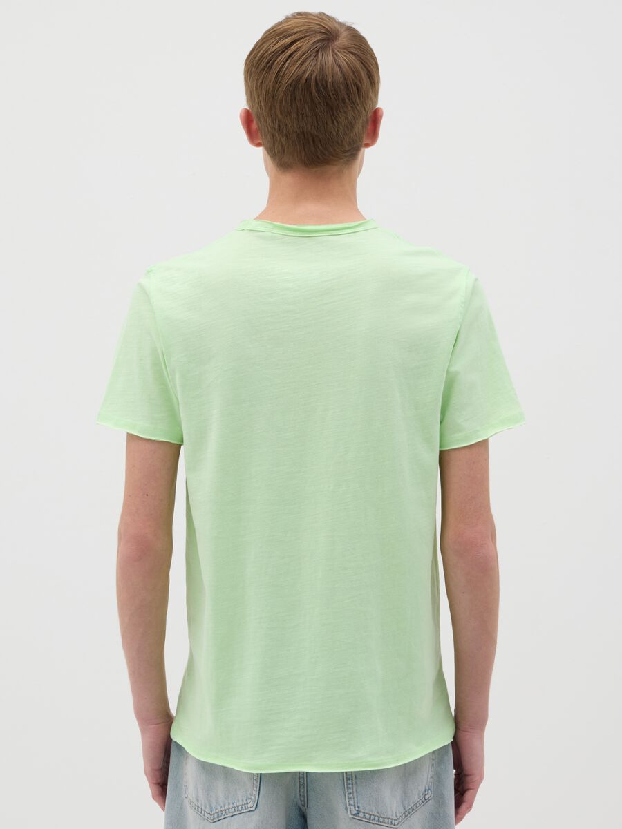 Cotton T-shirt with round neck_2