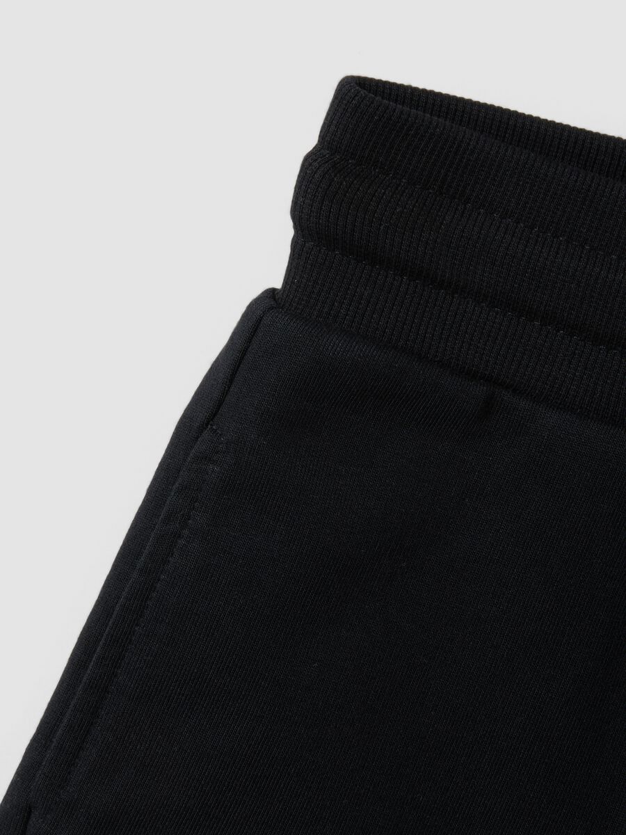 Blue pure cotton shorts_2