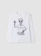 White organic cotton crew-neck T-shirt_0