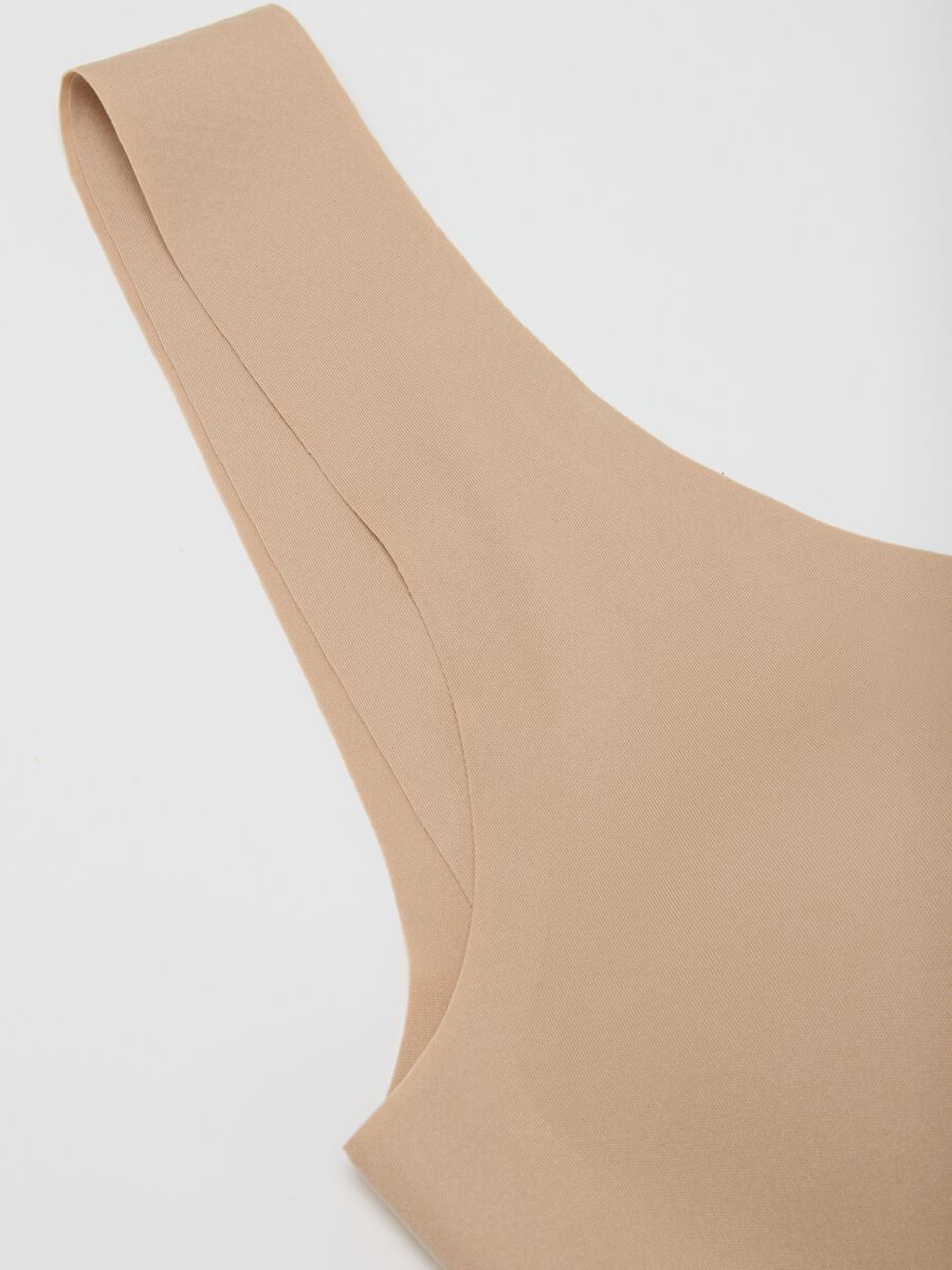 Seamless bralette in microfibre_1