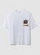 White 100% cotton T-shirt with Dragon Ball Z graphic print_4