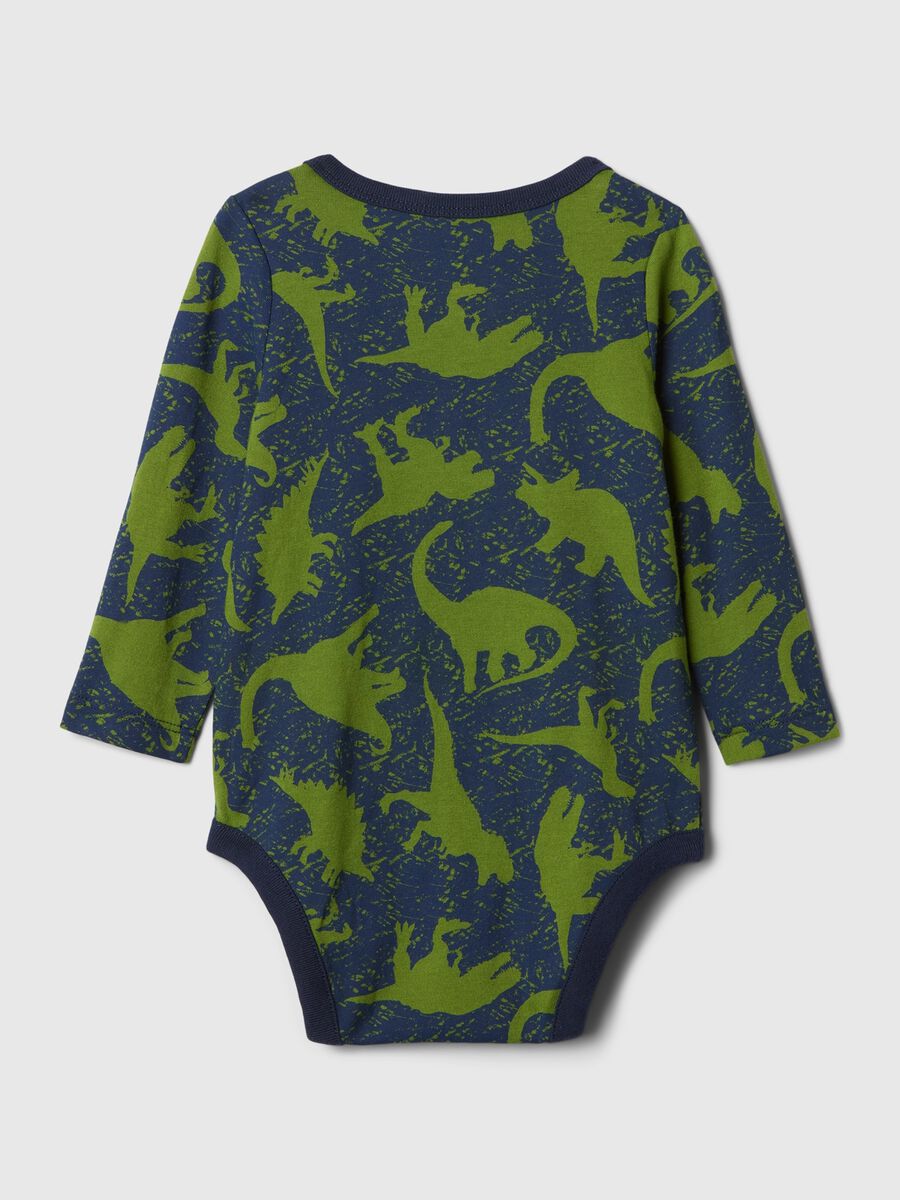 Long-sleeved bodysuit in cotton_1