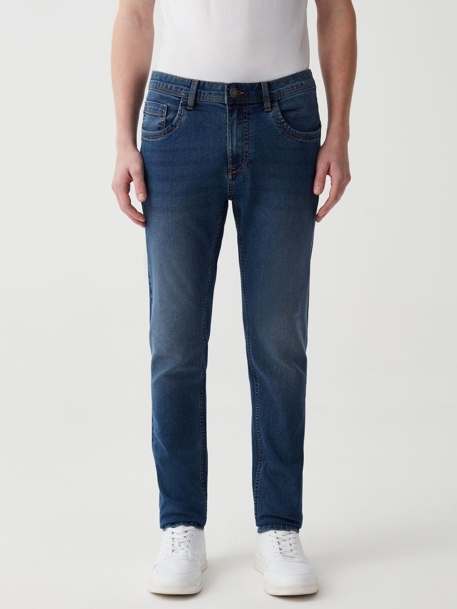 Super-skinny-fit jeans with five pockets_1