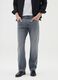 Men's comfort grey stretch cotton jeans_1