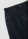 Blue midi skirt in pure cotton denim_5