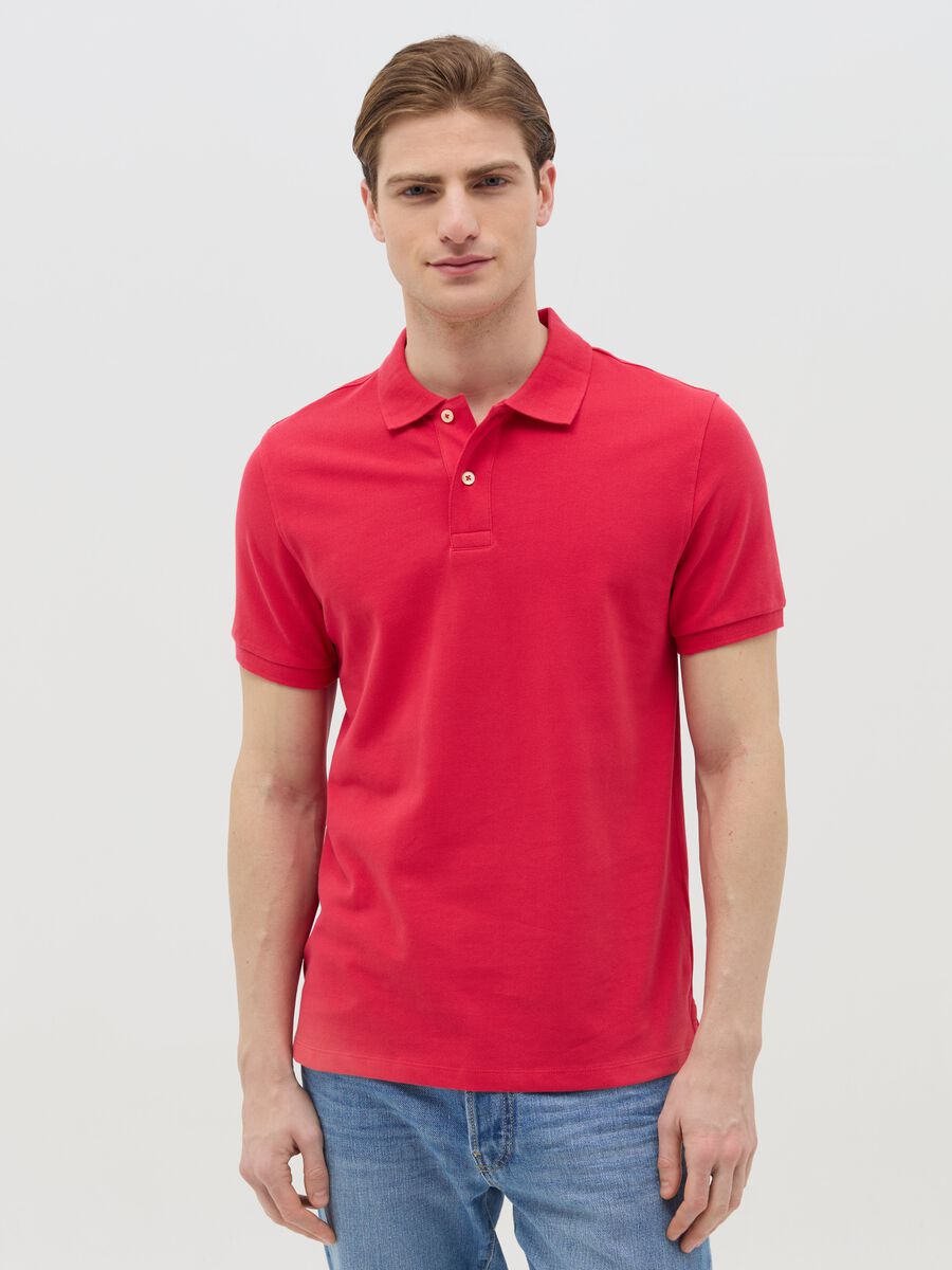 Organic cotton regular-fit polo shirt_0