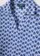 Camicia in puro cotone multicolor con fantasia e collo a V_5