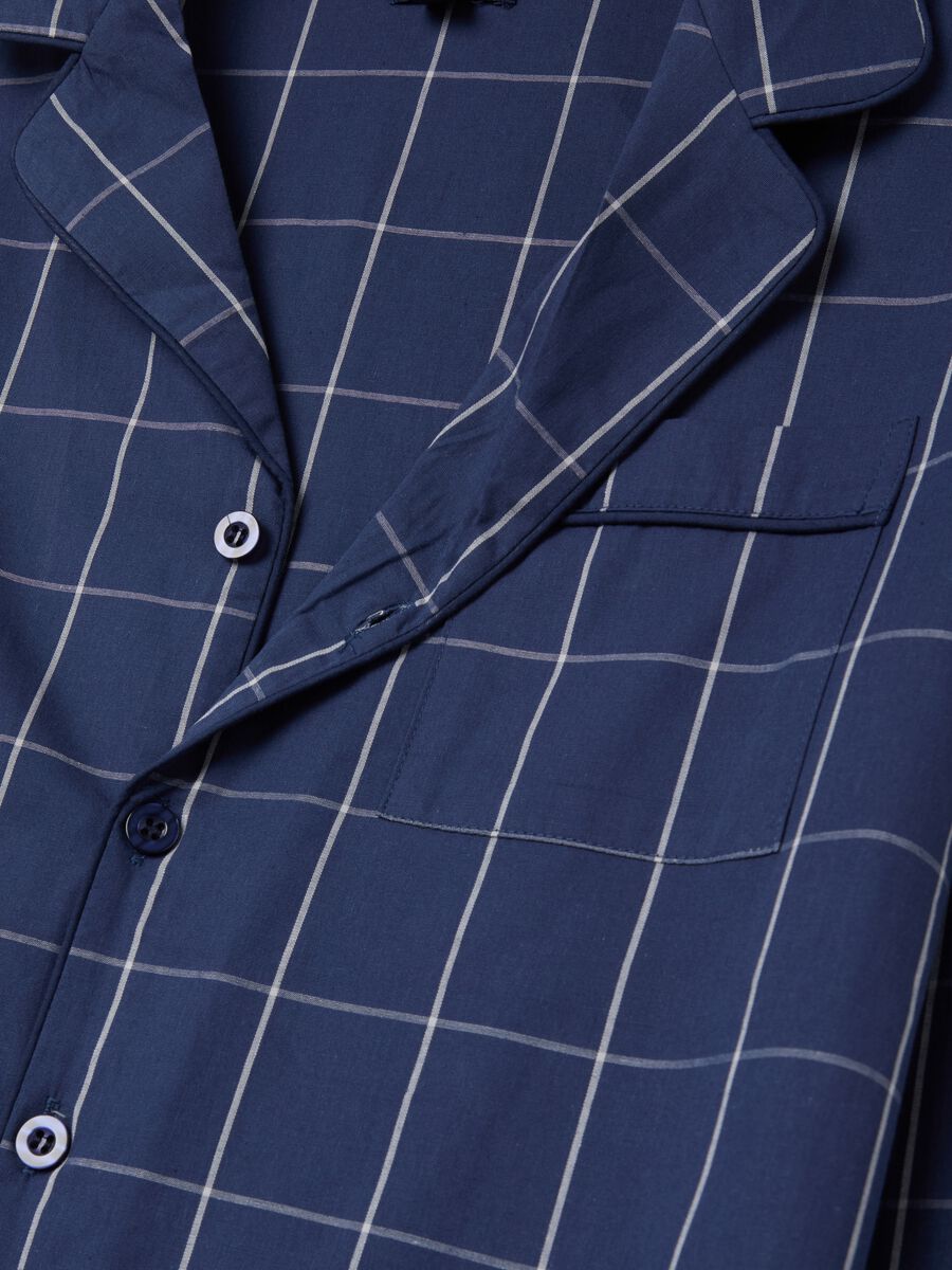 Long pyjamas in check cotton_5