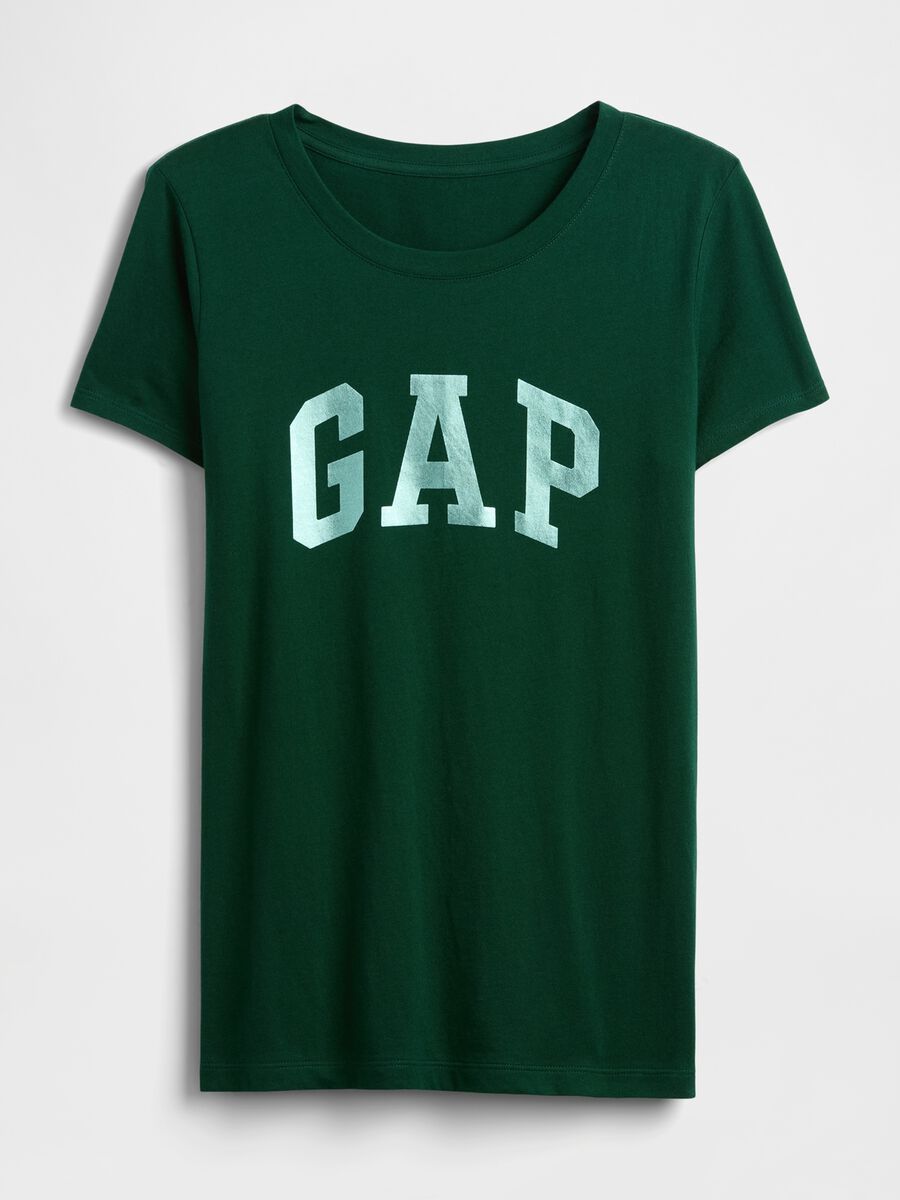Green Short Sleeve Cotton T-shirt_4