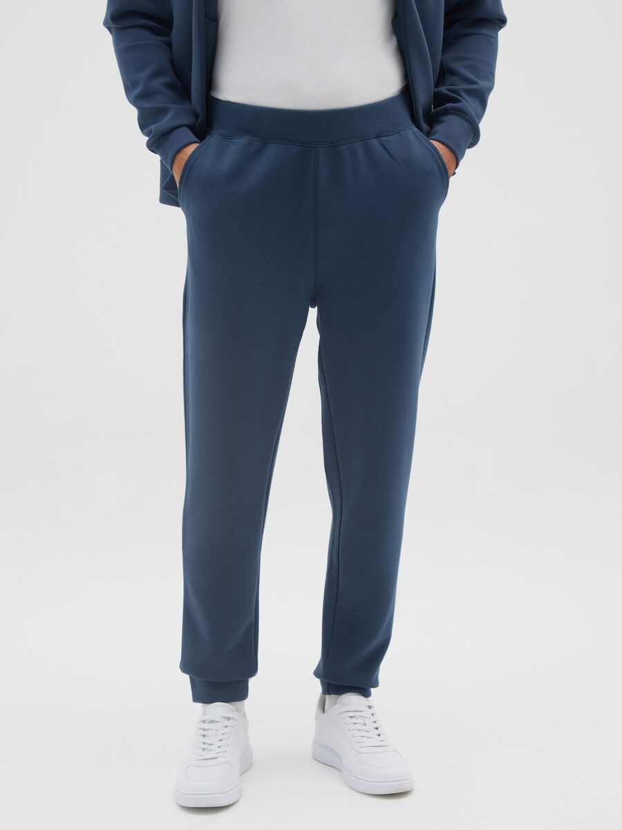 Jogger blu regular fit_1