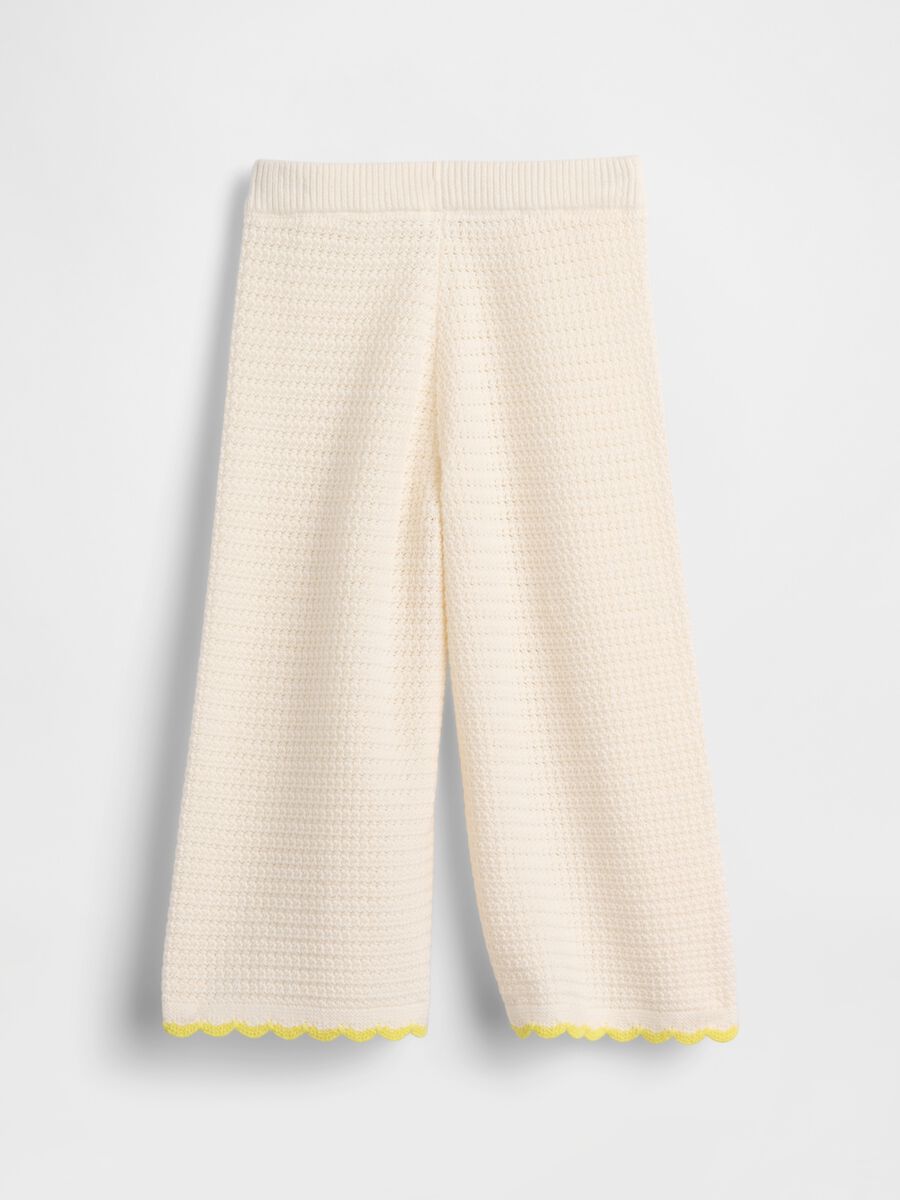 Pure cotton palazzo trousers_1