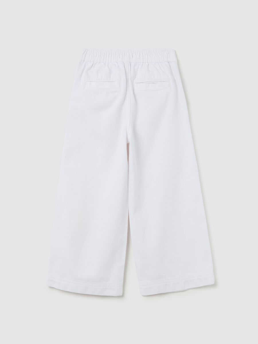 Wide-leg trousers with decorative buttons_1