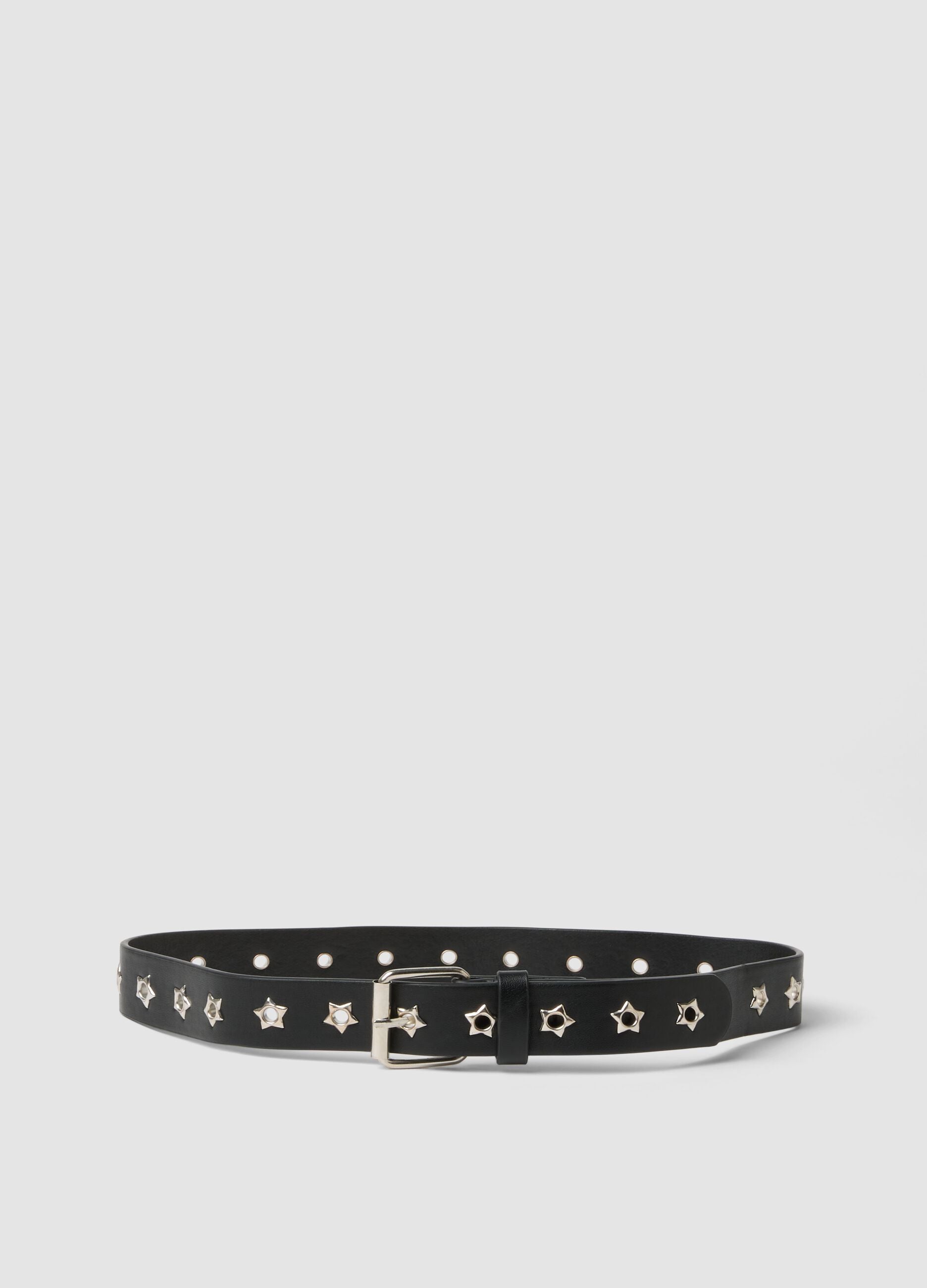 Black belt with star studs
