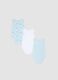 Multicolour sleeveless cotton bodysuit tripack for newborns_1