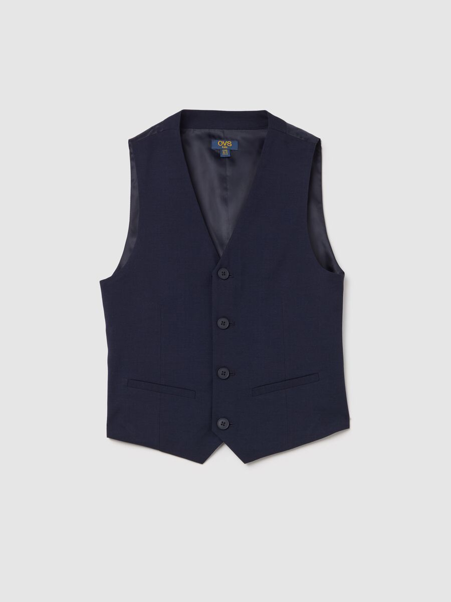 Gilet con tasche a filo_3