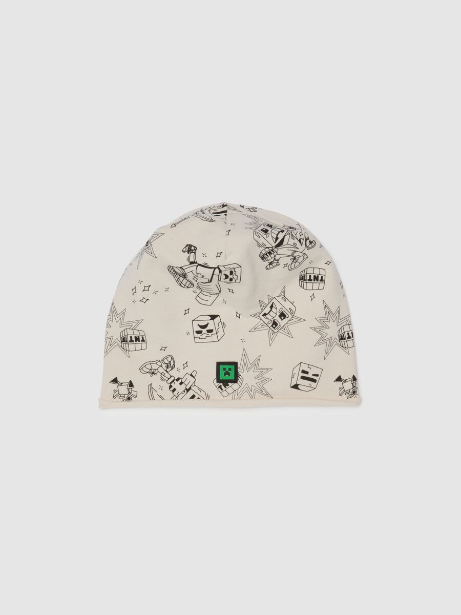 Boys' Stretch Beige Cotton Hat_0
