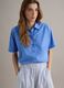 Azure pure cotton oversized fit shirt_0