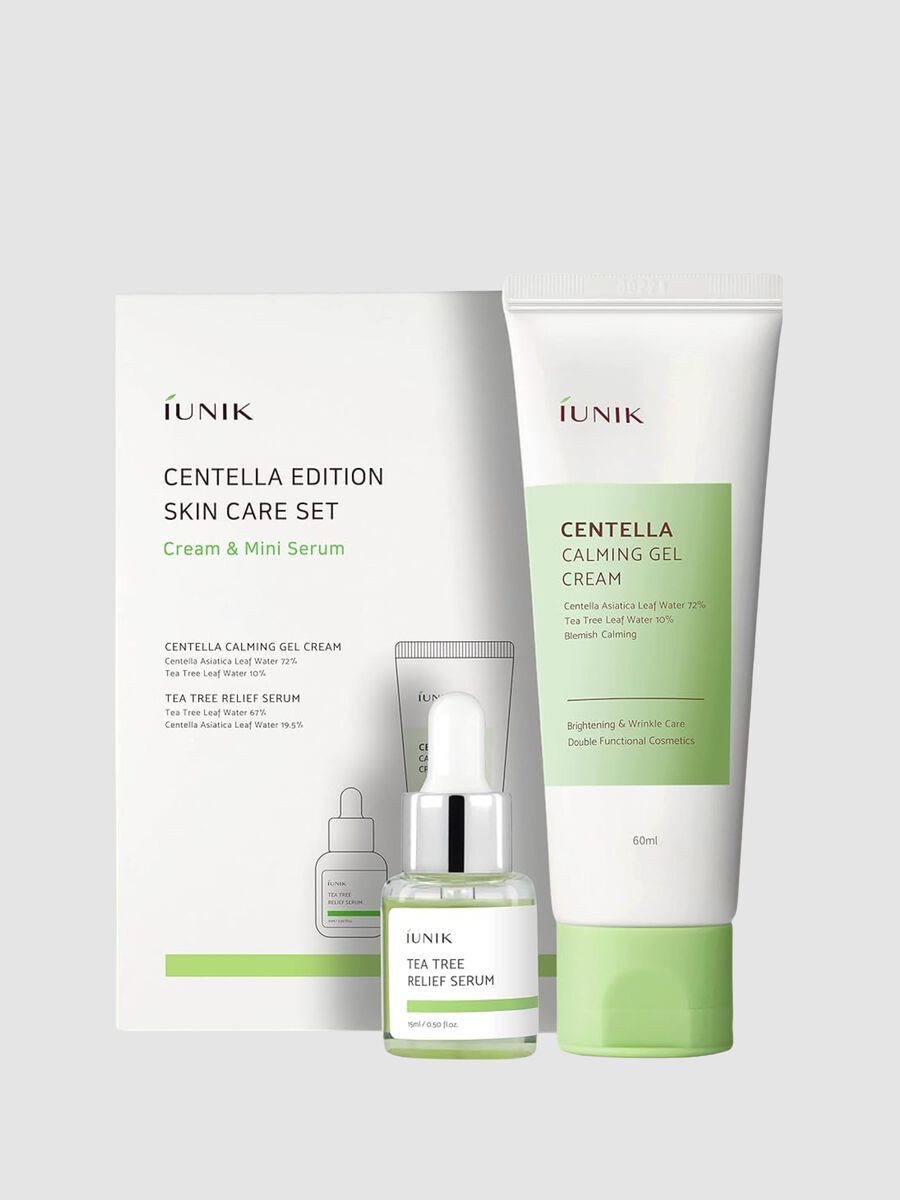 Centella Edition Skincare Set: 60ml Face Cream, 15ml Serum &ndash; Korean Beauty Care_0