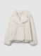 White regular fit jacket with buttons_4