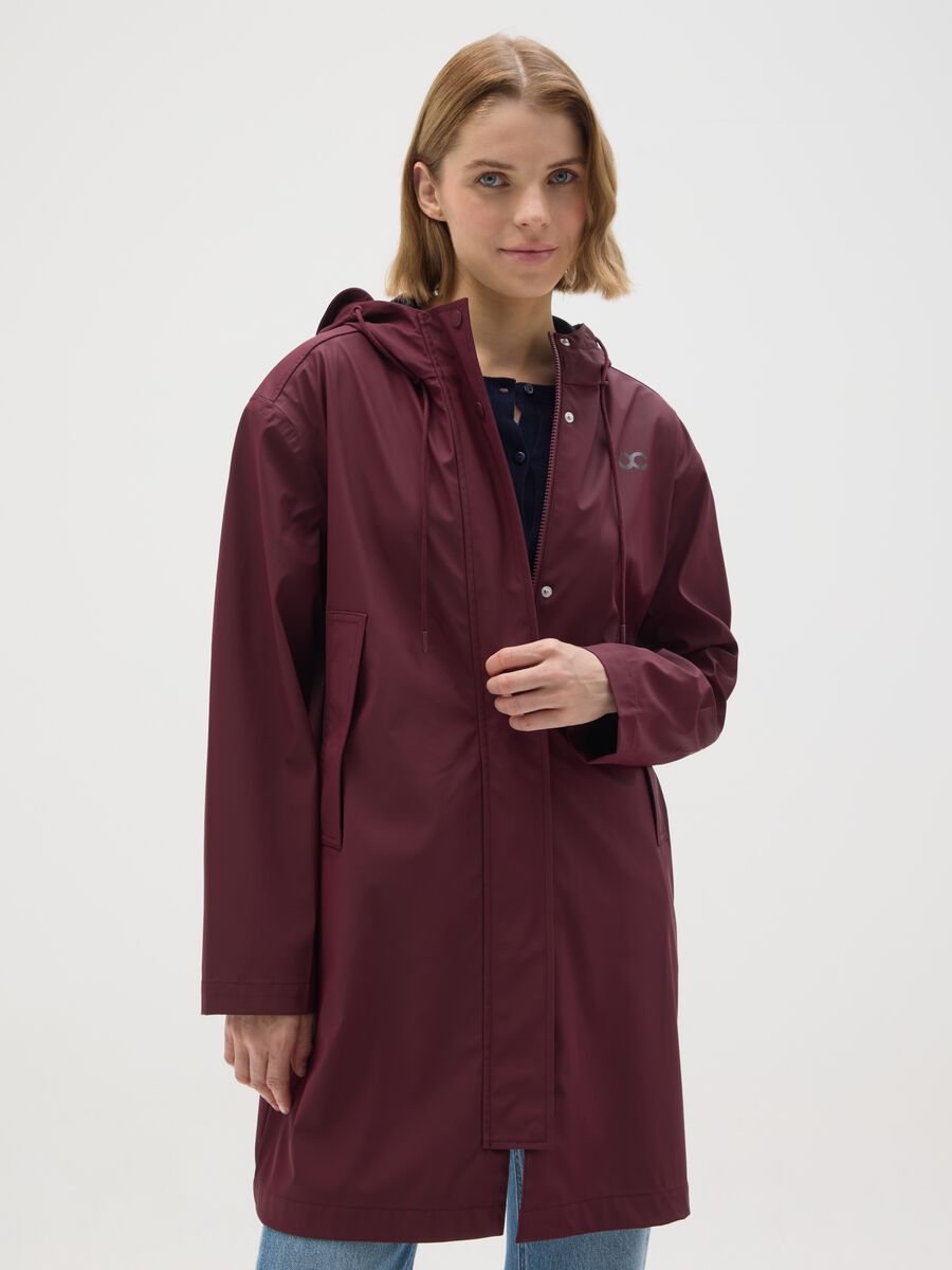 Regular fit red jacket_0
