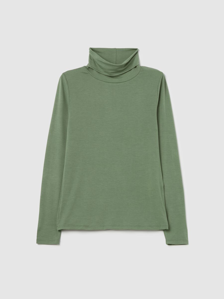 Undershirt with long sleeves in stretch modal_4