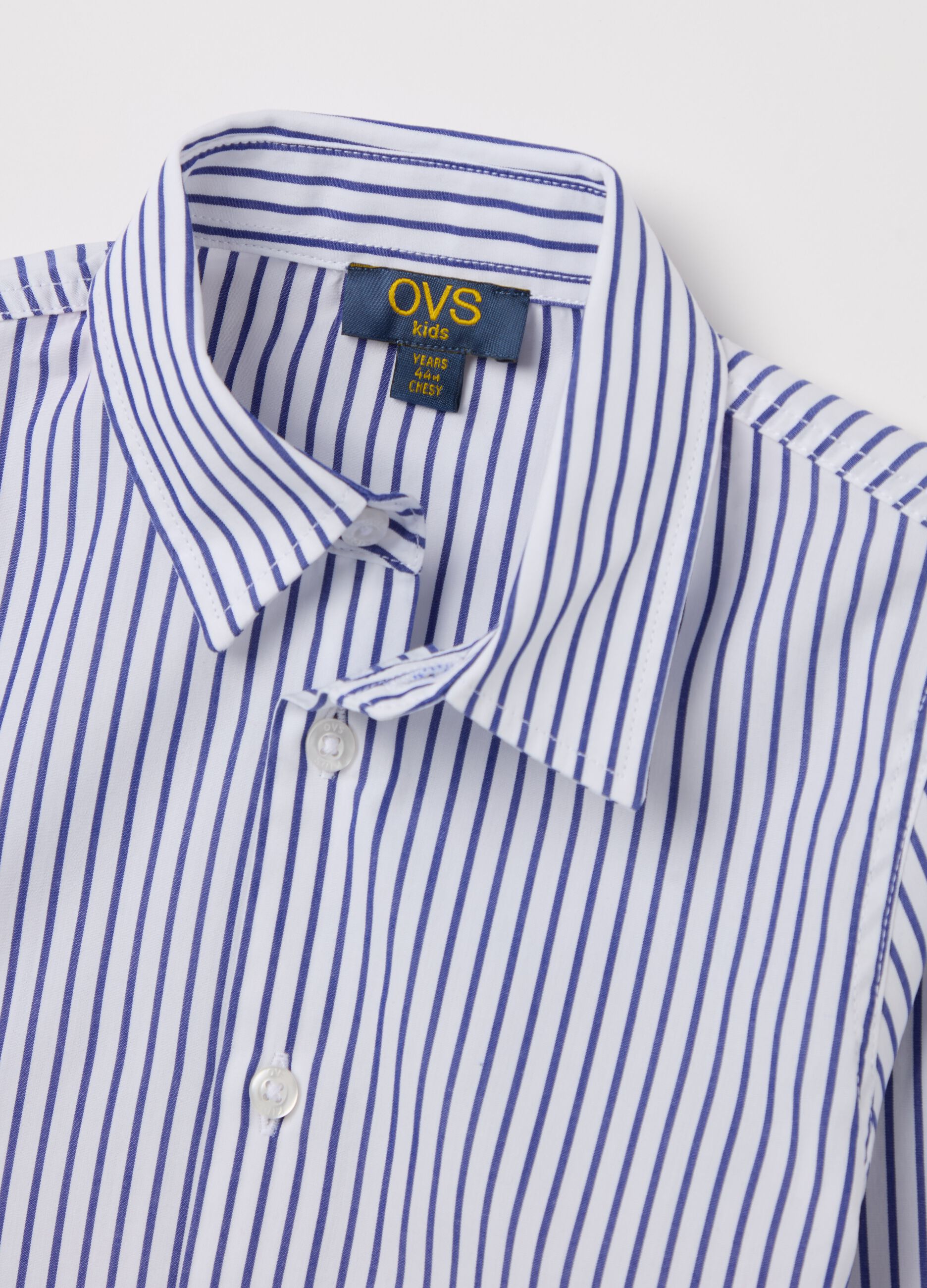 Striped cotton shirt