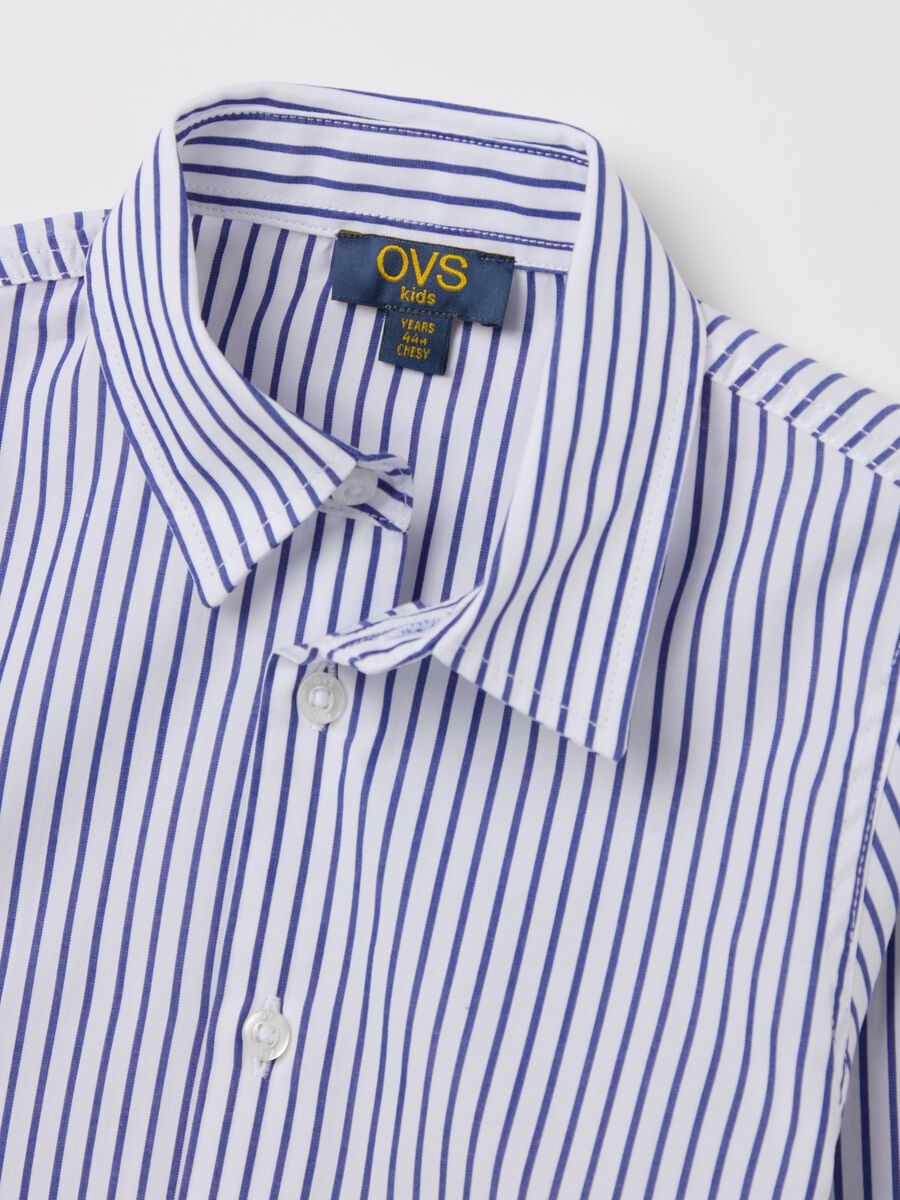 Striped cotton shirt_2