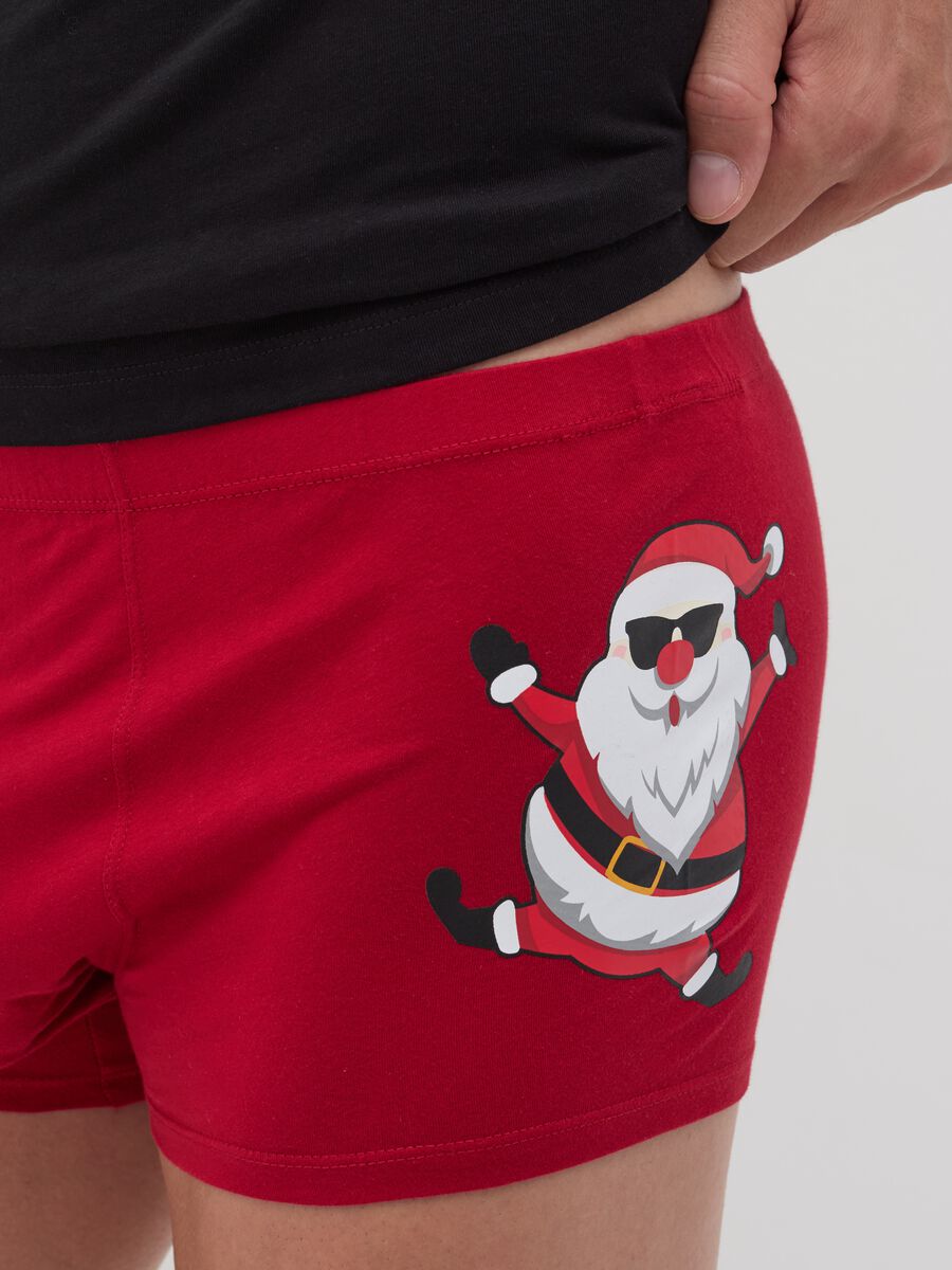 Boxer shorts with Christmas print_2