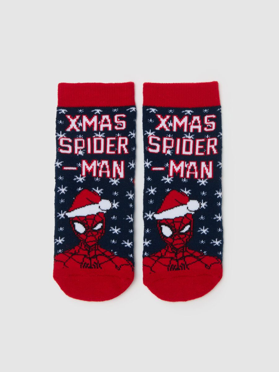 Spider-Man organic cotton slipper socks_0