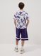 Oversized multicoloured pure cotton set for boys - Lakers_2