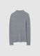Grey regular fit sweater_4