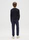 Blue cotton trousers for boys_1