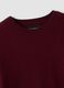 Purple pure wool crew-neck jumper in an oversized fit_5