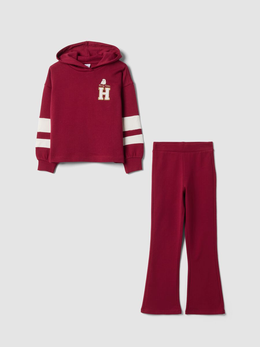 Red pure cotton Harry Potter tracksuit_0
