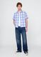GAP Blue Checked Shirt_1