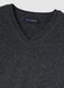 Grey regular fit lambswool sweater_1