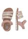 Girls' multicolour sandals with hook-and-loop fastening_1