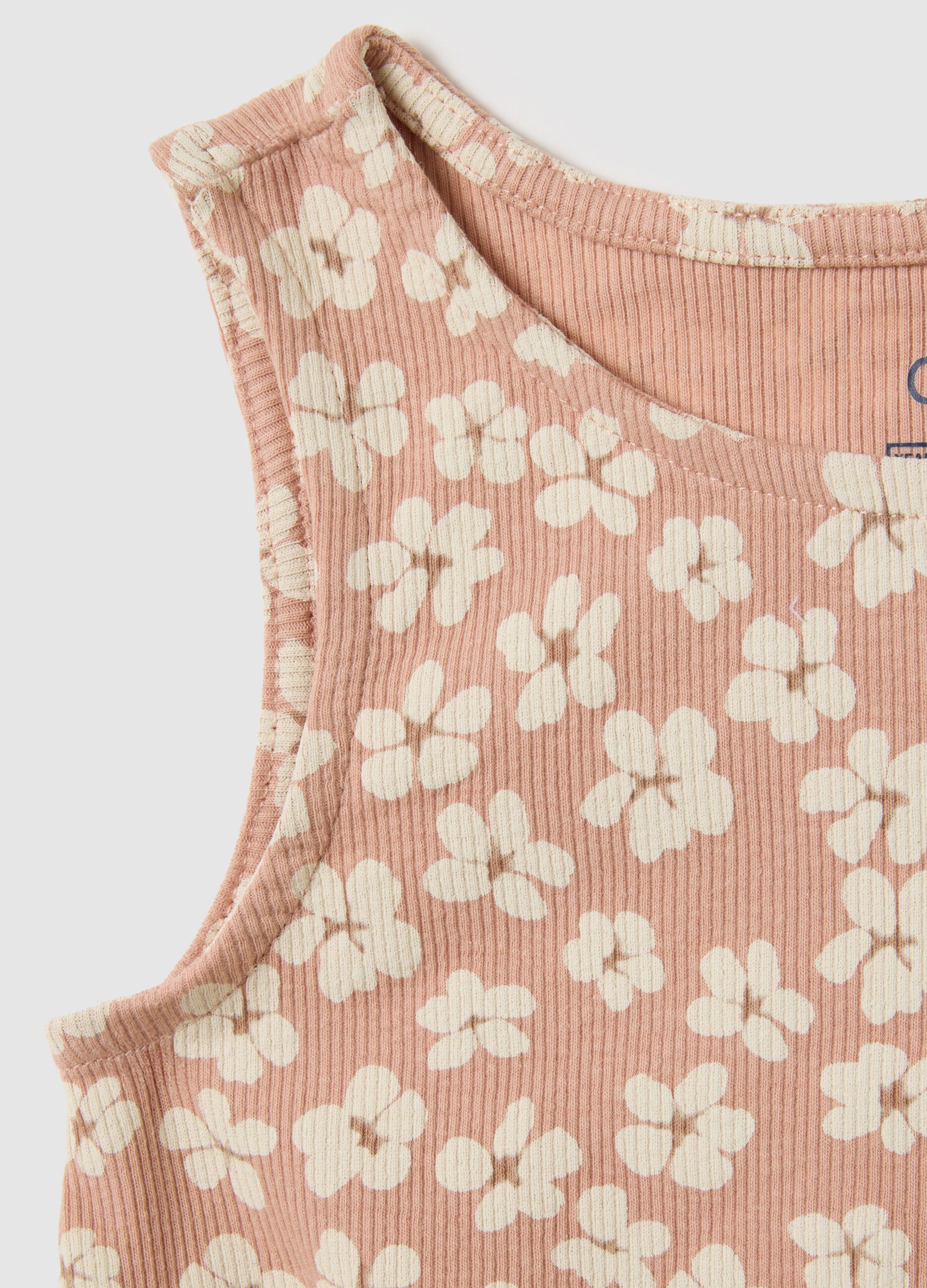 Girls' multicolour cotton top regular fit