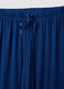 Blue regular fit stretch viscose blend pyjama trousers_5