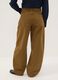 Brown pure cotton barrel-fit jeans_2