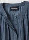 Blue sleeveless pure cotton blouse regular fit_5
